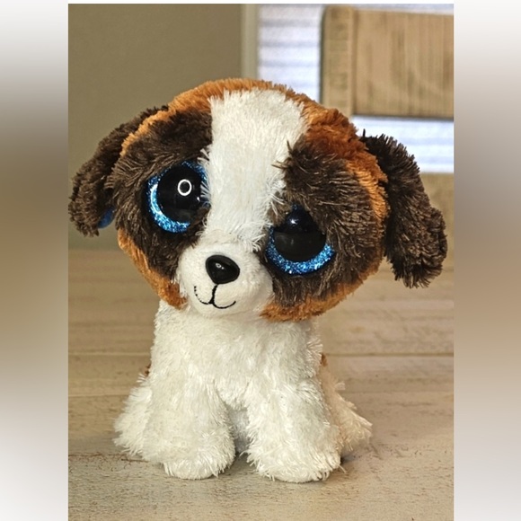 Ty Beanie Boo Boos Duke The Saint Bernard Dog 6" Plush 2015 May 20th - Picture 2 of 6